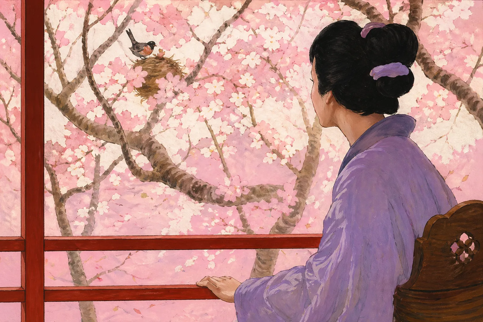 Cio-Cio-San tra i ciliegi in fiore: la camera Madama Butterfly a Lucca